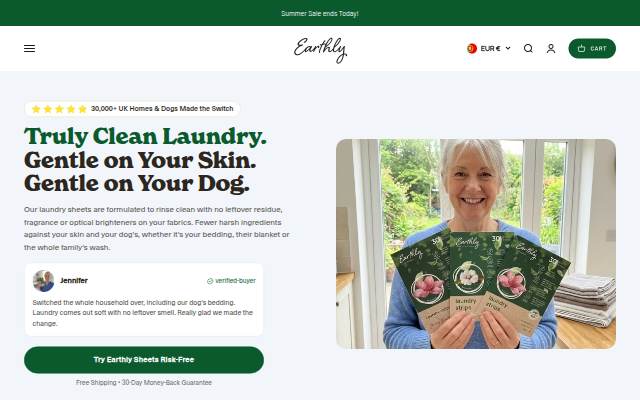 Montra da Earthly Sheets