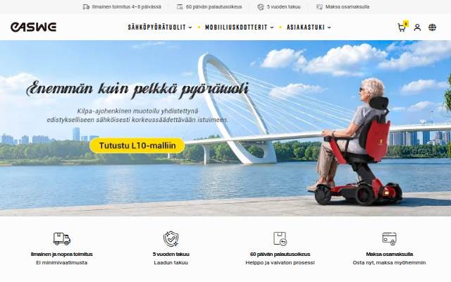 EASWE® Suomi virallinen storefront