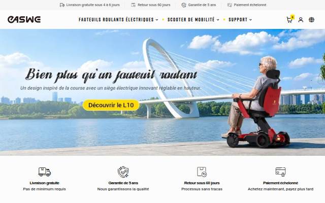 EASWE® France Officiel storefront