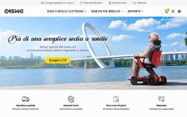 EASWE® Italia Ufficiale storefront