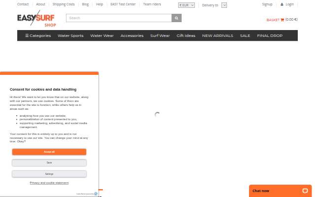 EASY-surfshop.com storefront