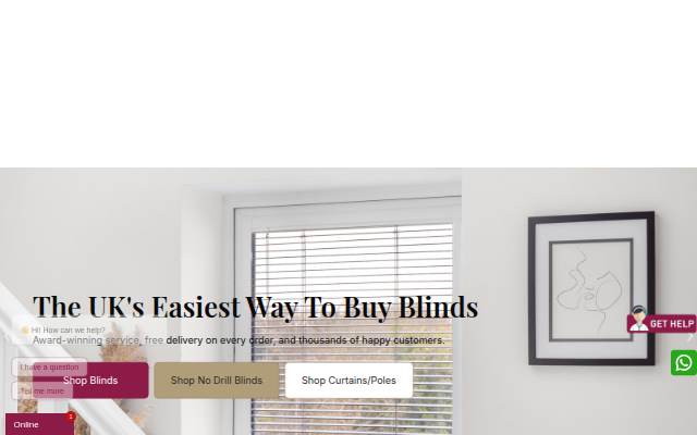 Easy123Blinds storefront