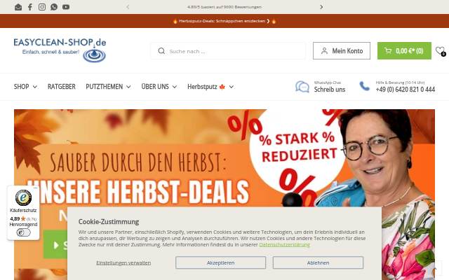Montra da EASYCLEAN-SHOP.de