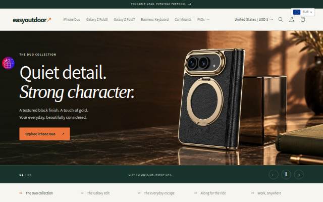EasyOutdoor storefront