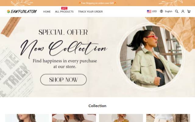 EAWFUNLATOM storefront