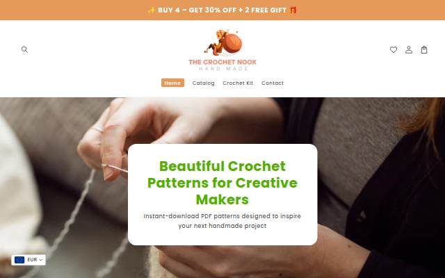 Startseite von Crochet Pro