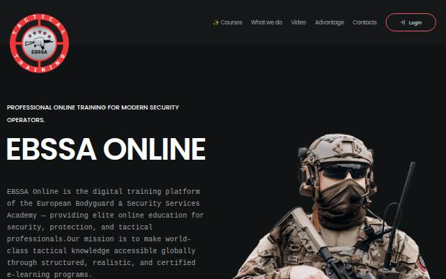 EBSSA Online storefront
