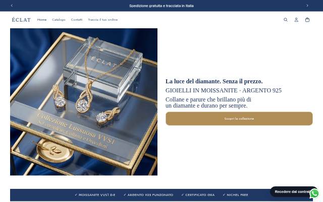 Montra da Éclat Moissanite