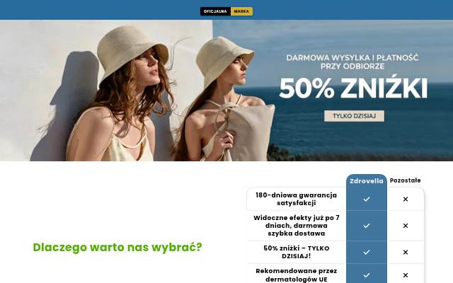 Zdrovella storefront
