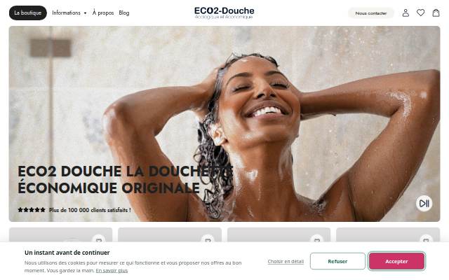 Eco 2 Douche storefront