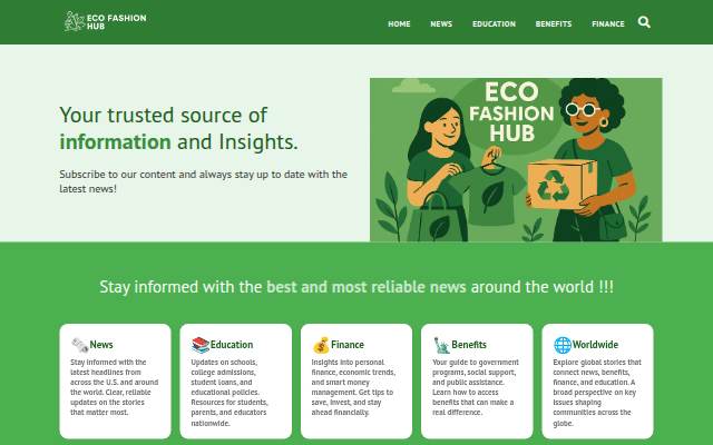 ecofashionhub.com storefront