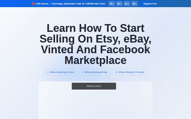 Ecom Edge storefront