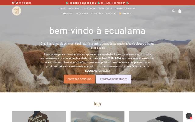 Startseite von ECUALAMA INC