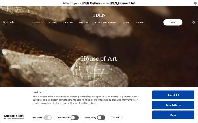 Eden House of Art storefront