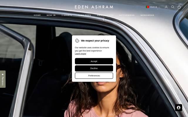 Eden Ashram storefront