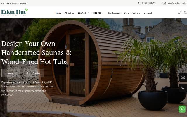 Saunas for Sale storefront