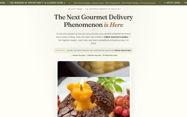 Montra da Edible Gourmet Candles — The Next Gourmet Delivery Phenomenon