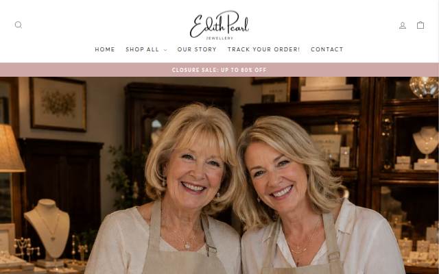 Edith Pearl Jewellery storefront