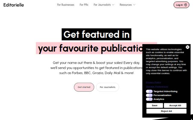 Vitrine de Editorielle