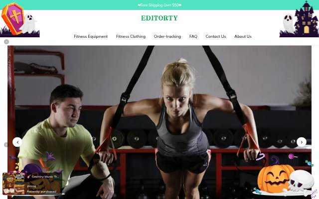 Startseite von Editorty