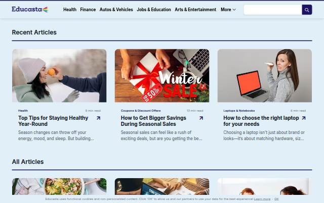 Educasta storefront