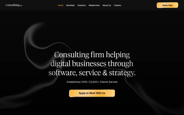 Consulting.com storefront