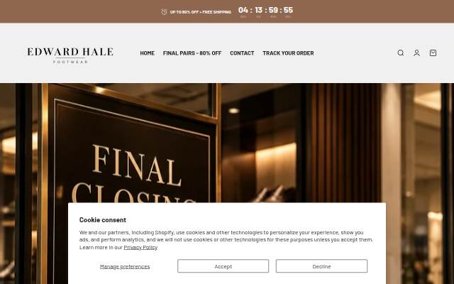 Startseite von Edward Hale