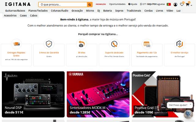 Loja de Instrumentos Musicais storefront