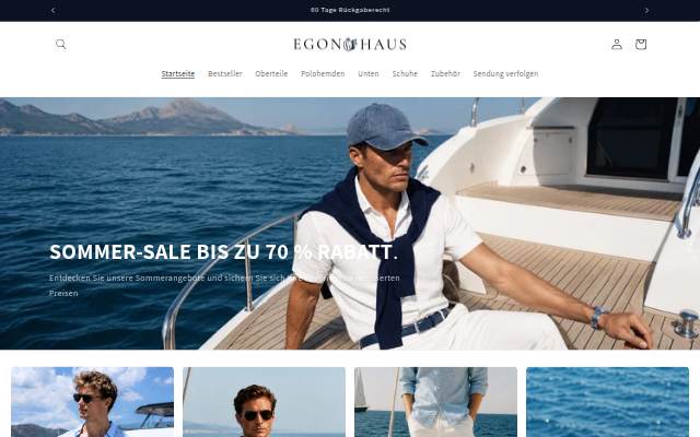 Egon Haus storefront