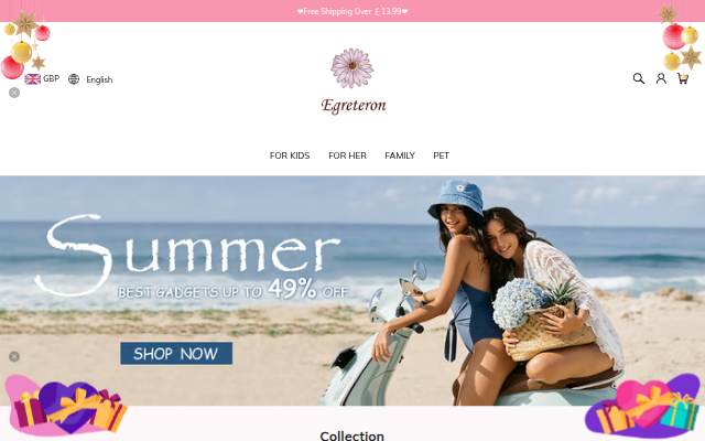 Egreteron storefront