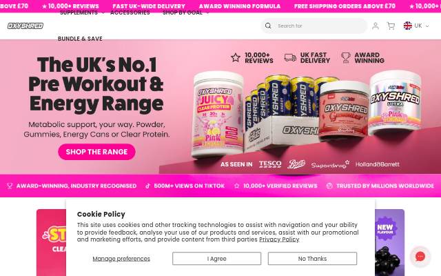 EHPlabs UK storefront