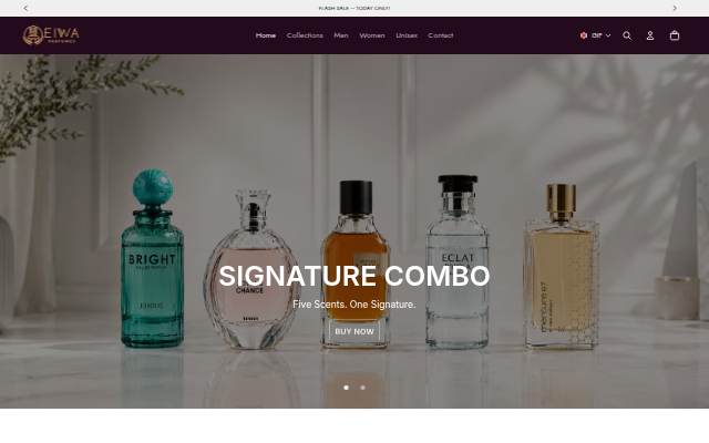 Eiwa Perfumes storefront