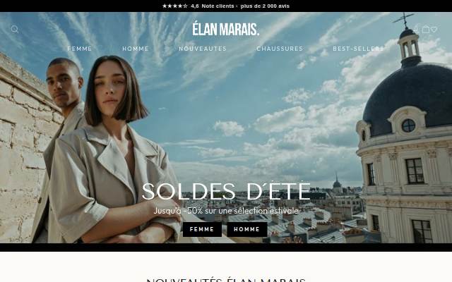 ÉLAN MARAIS storefront