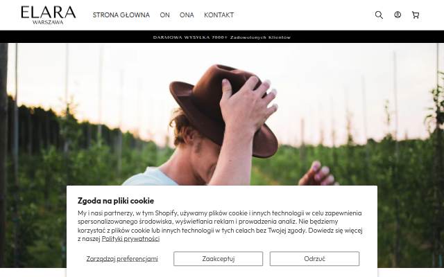 ELARA Warszawa storefront