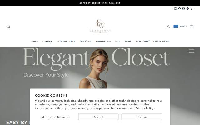ElaraSway storefront