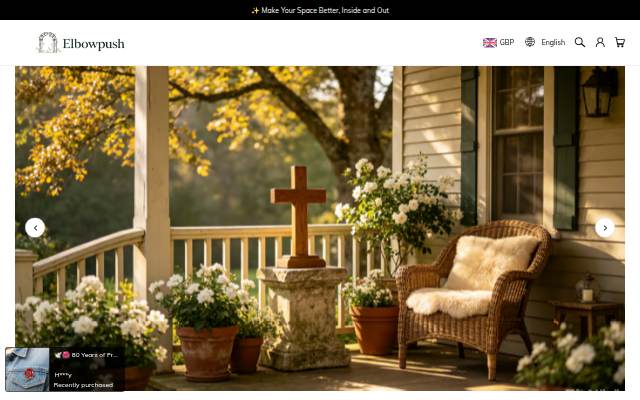 Elbowpush storefront