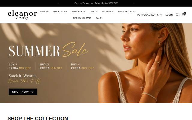 Eleanor Jewelry storefront