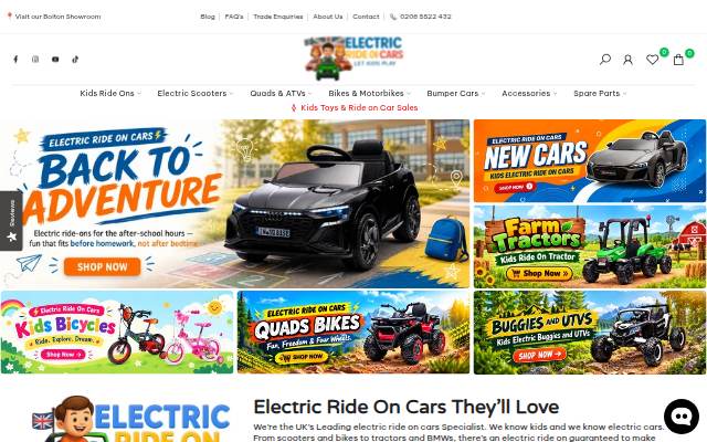 Electric Ride On Cars storefront