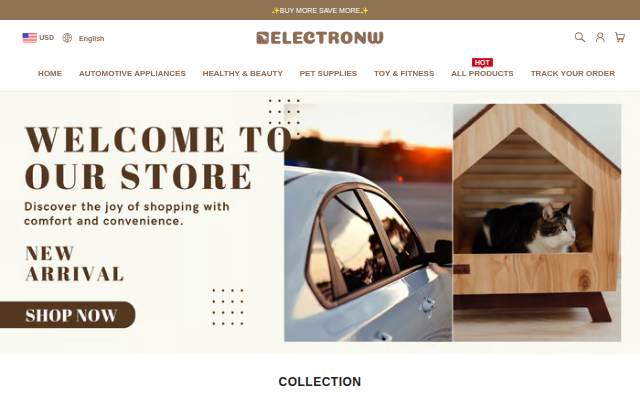 ELECTRONW storefront