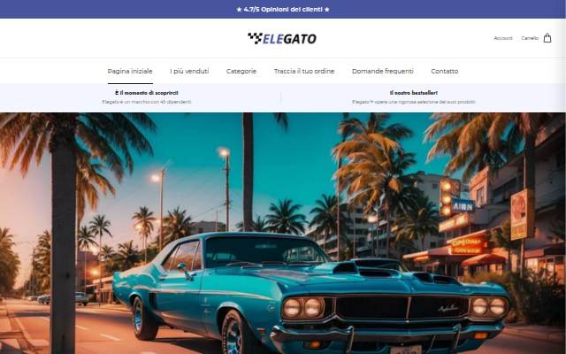 Elegato storefront