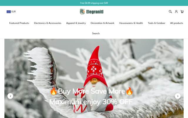 Startseite von Elegranitl
