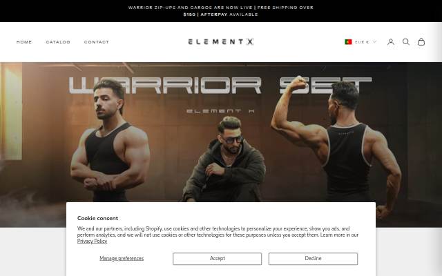 ELEMENTX storefront