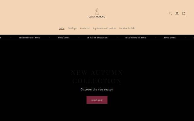 Elena Moreno storefront