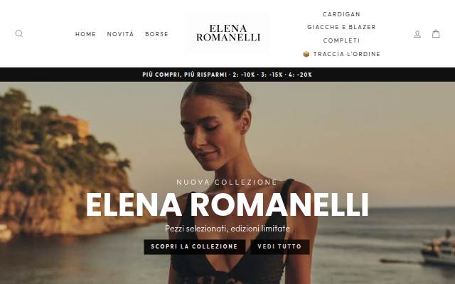Elena Romanelli storefront
