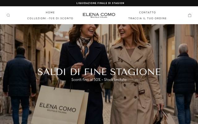 Elena Como storefront