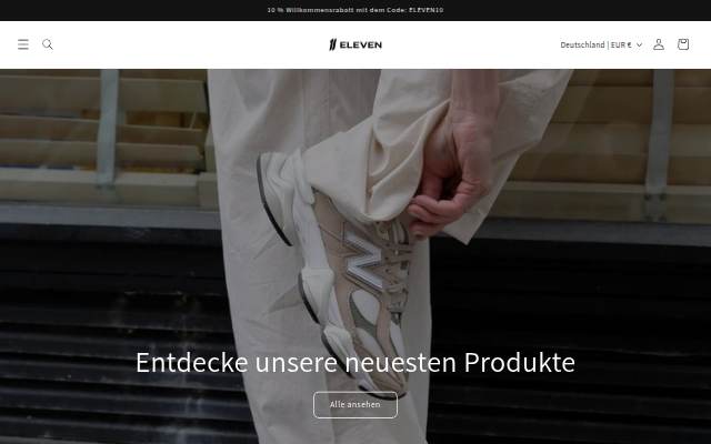Eleven Deutsch storefront