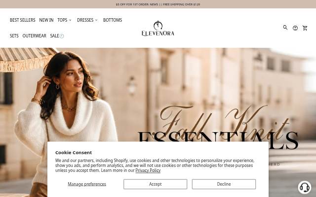 ElevenOra storefront