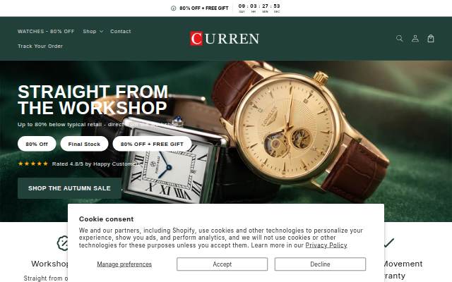 Elias Curren storefront