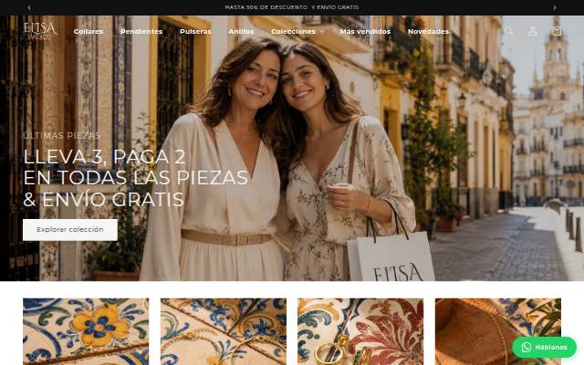 Elisa Madrid storefront