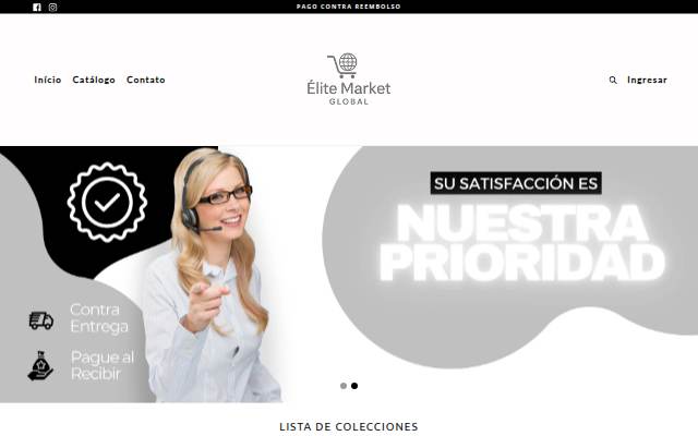 Élite Market Global storefront
